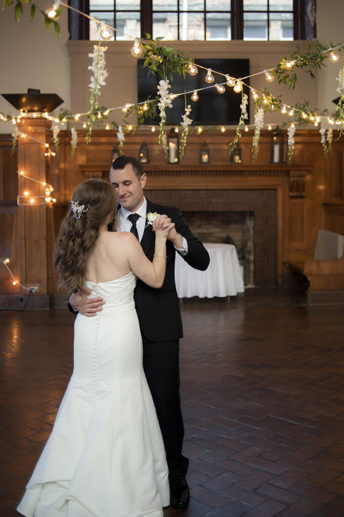 wedding reception at Celebrate at Snug Harbor