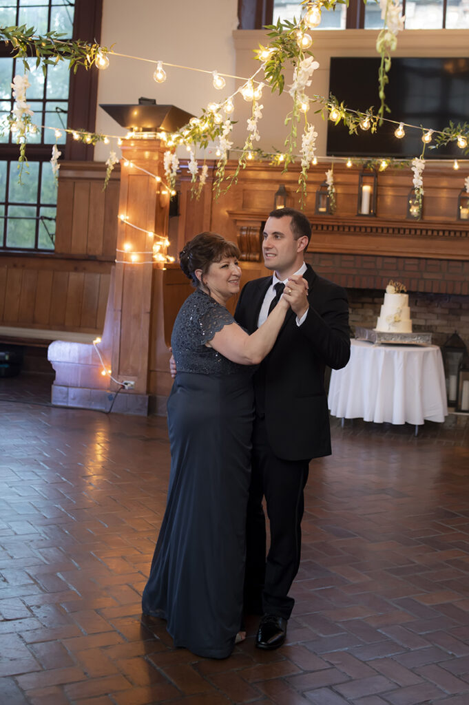 wedding reception at Celebrate at Snug Harbor