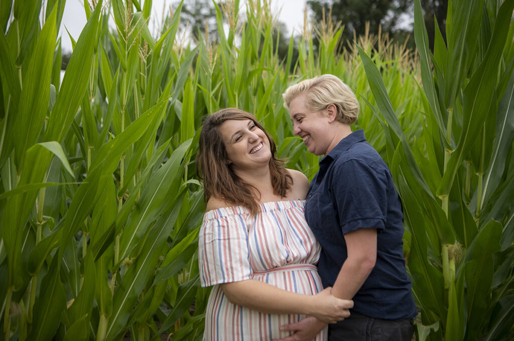 Terhune Orchards Maternity Photos | Princeton Family Photographer | LGBTQ NJ Family Photographer 