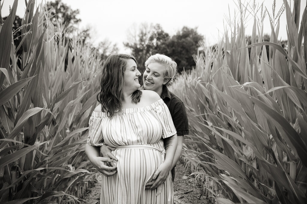 Terhune Orchards Maternity Photos | Princeton Family Photographer | LGBTQ NJ Family Photographer 