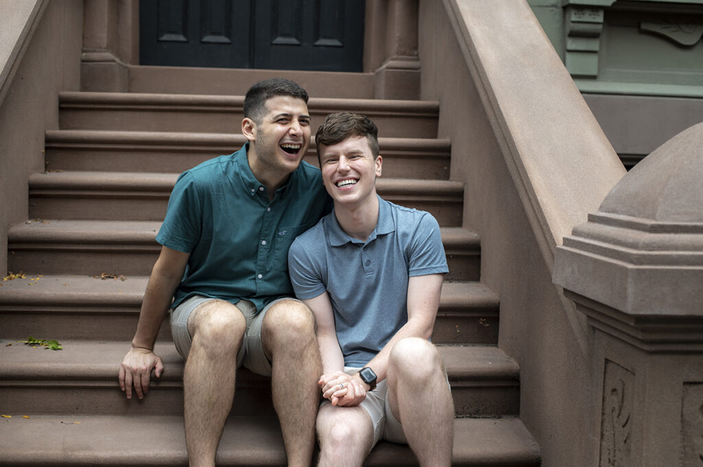 Harlem Engagement Photos | NYC Wedding Photographer | LGBTQ wedding photographer