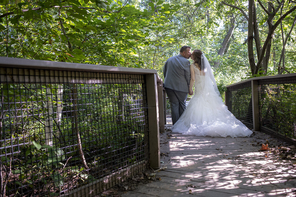 bride and groom on their wedding day. The River Cafe wedding
