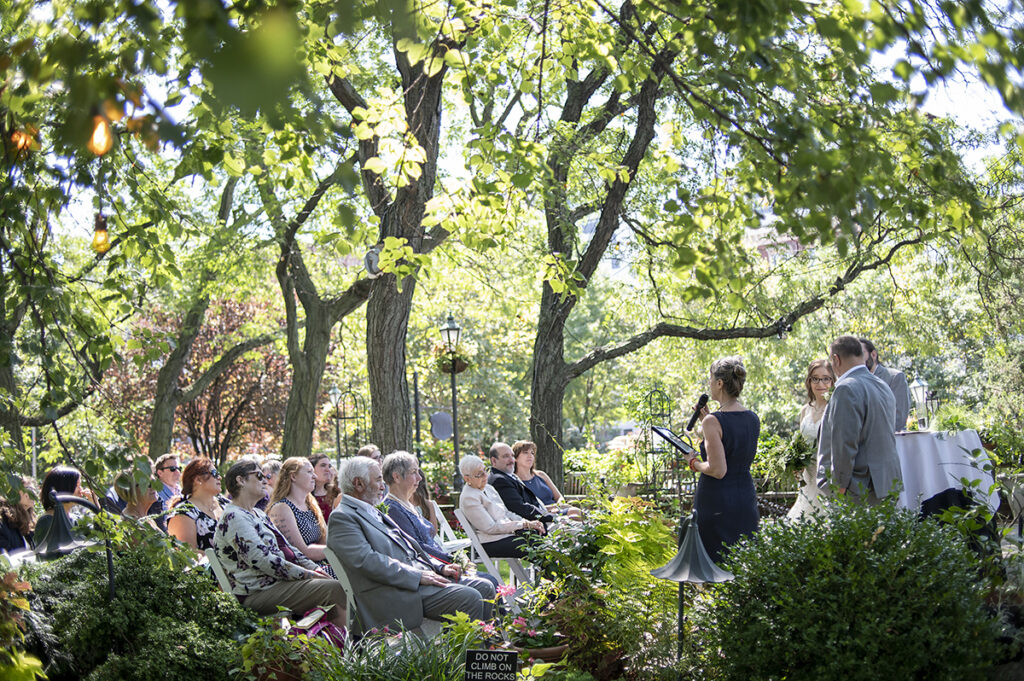 intimate NYC wedding at The River Cafe in Brooklyn