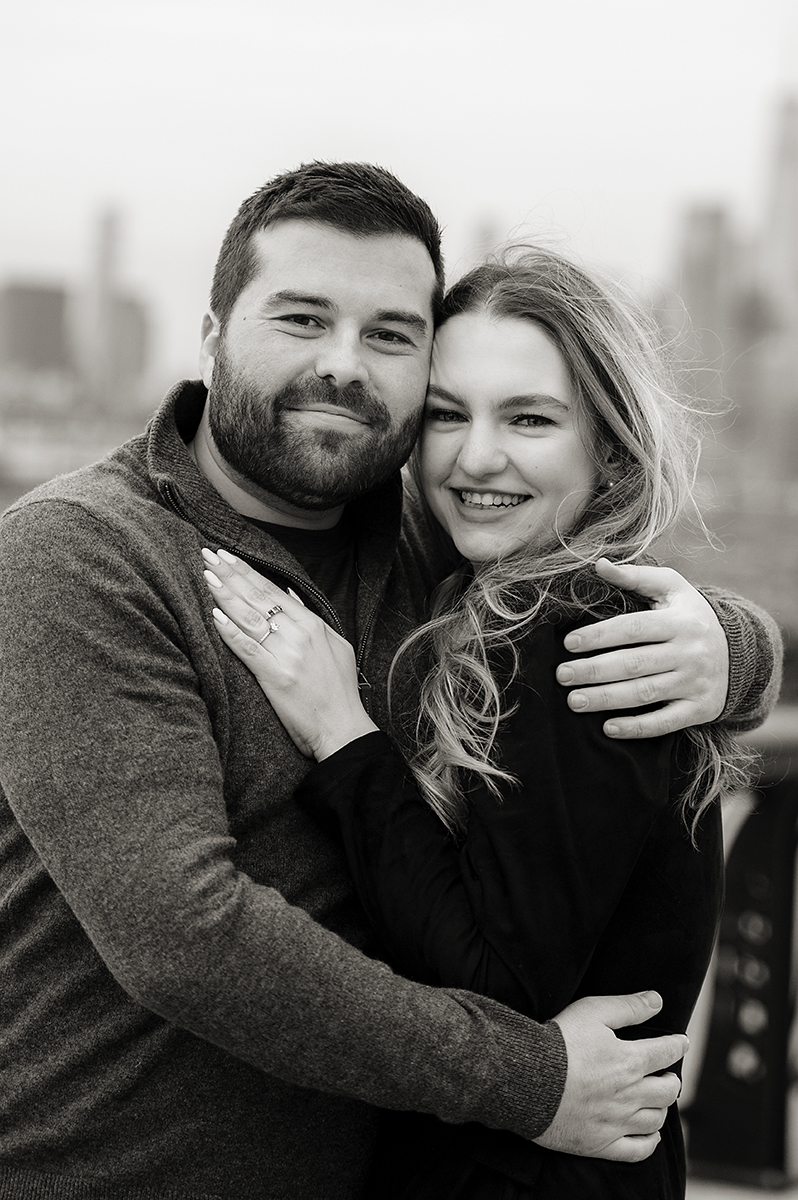 Hoboken Waterfront Proposal | Hoboken Wedding Photographer | Jeff + Mia