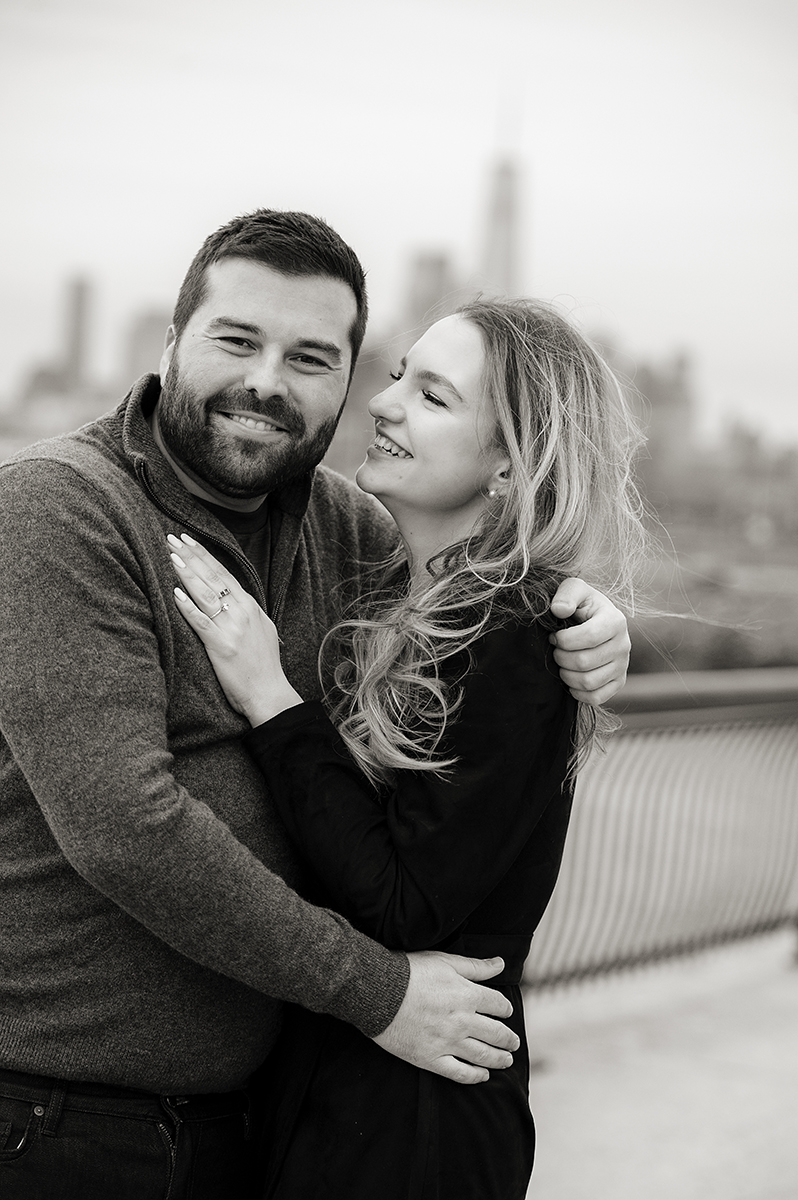 Hoboken Waterfront Proposal | Hoboken Wedding Photographer | Jeff + Mia