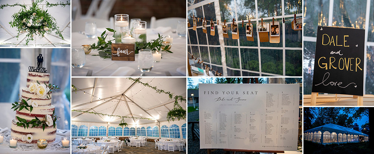 wedding at Liberty Hall Museum