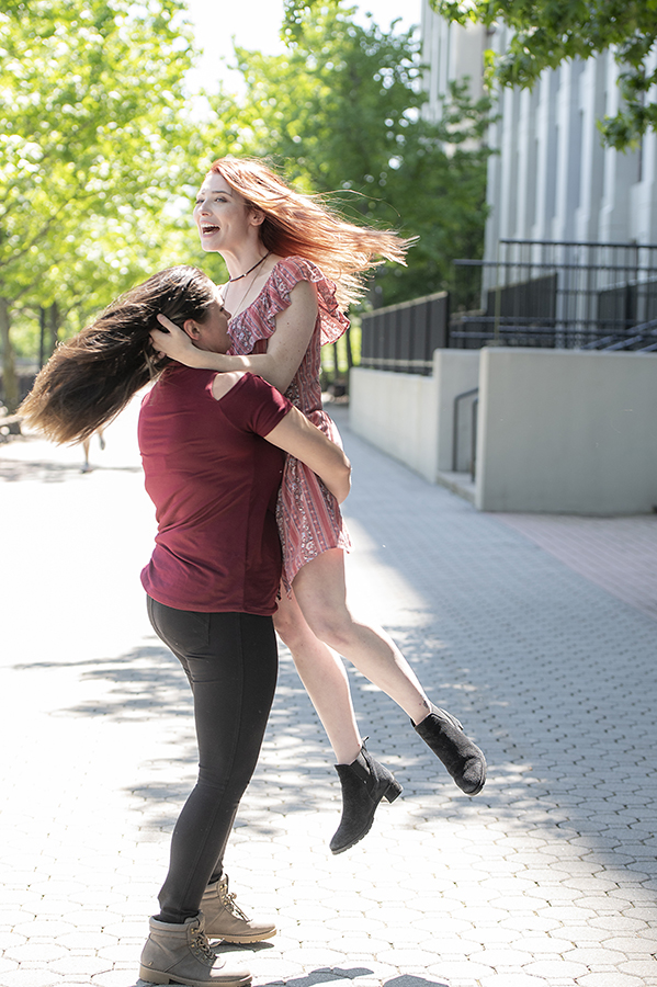 Hoboken Engagement Photos | Hoboken Wedding Photographer | Emily + Julie