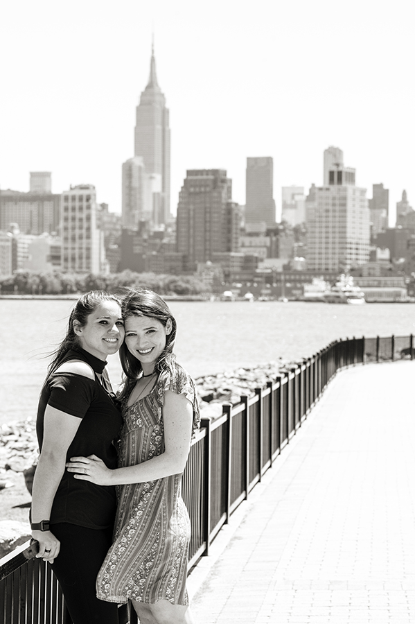 Hoboken Engagement Photos | Hoboken Wedding Photographer | Emily + Julie