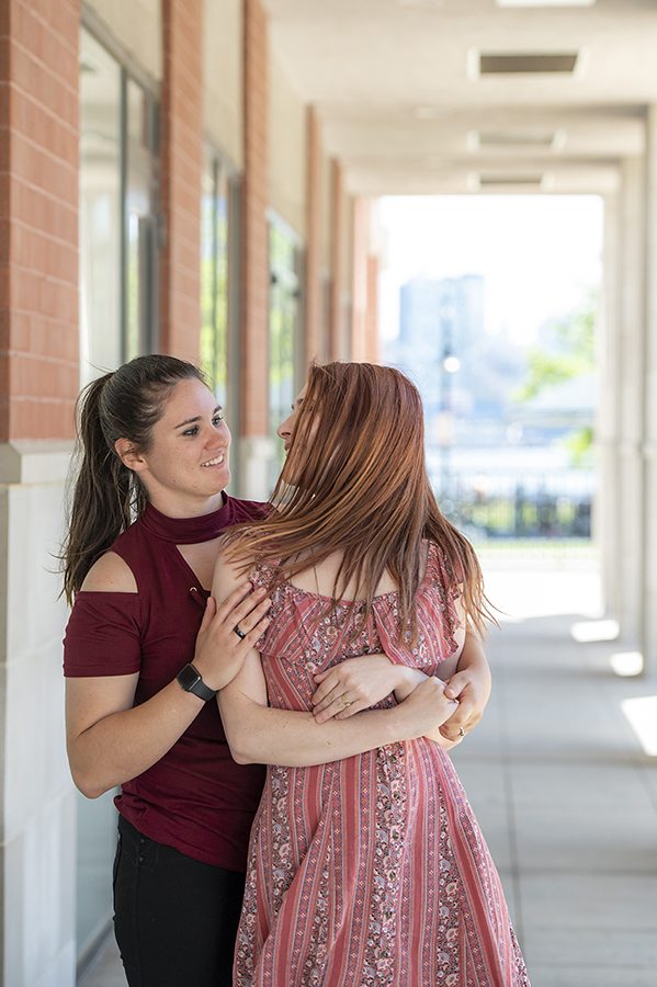 Hoboken Engagement Photos | Hoboken Wedding Photographer | Emily + Julie