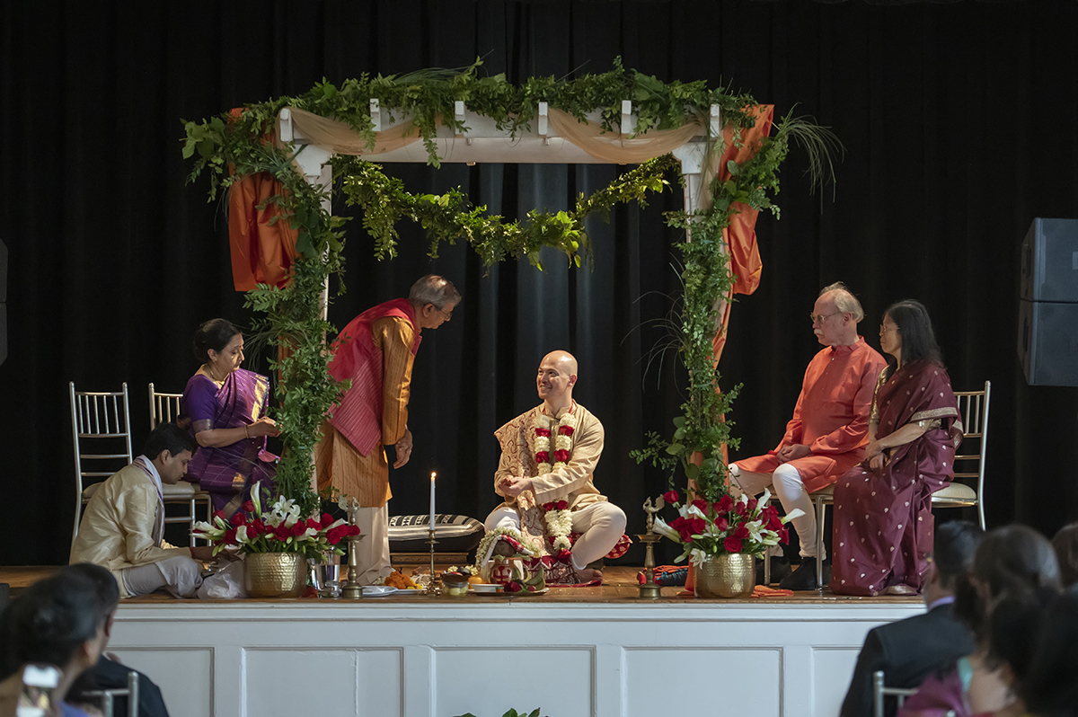 Hindu wedding ceremony at Glen Ridge Women’s Club
