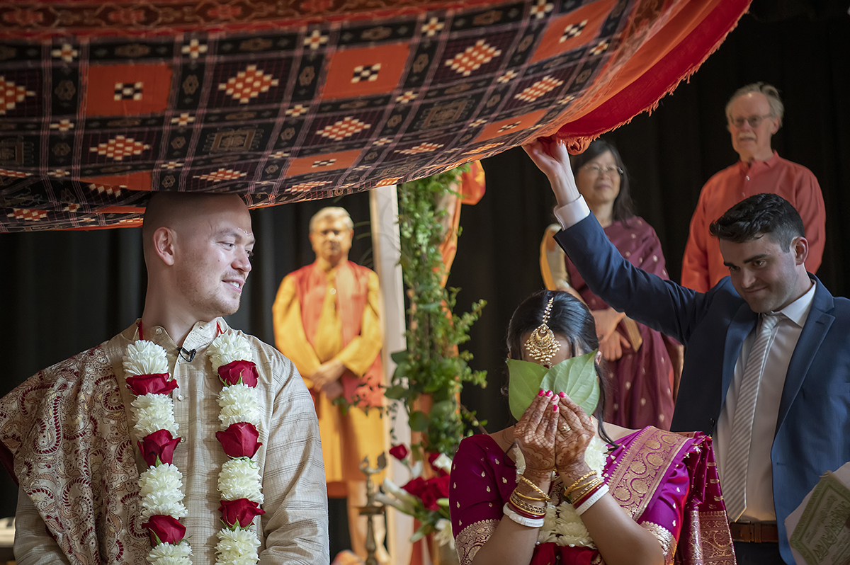 Hindu wedding ceremony at Glen Ridge Women’s Club