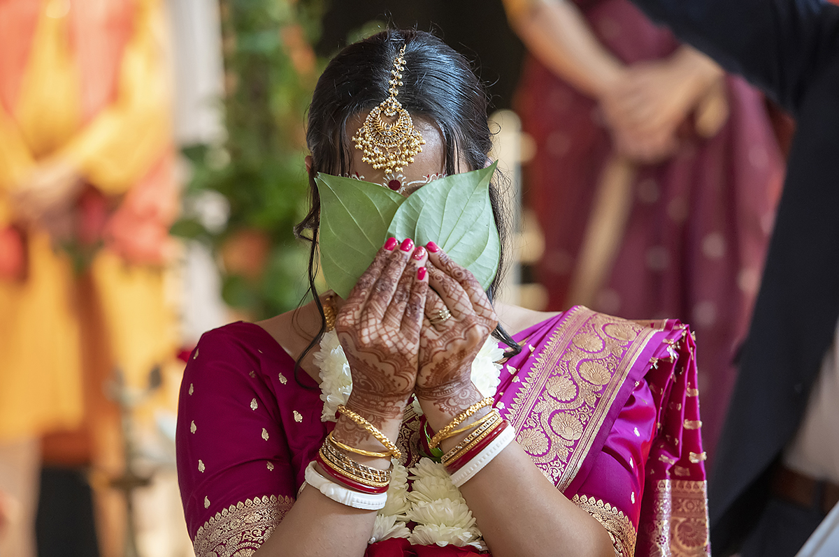 Hindu wedding ceremony at Glen Ridge Women’s Club