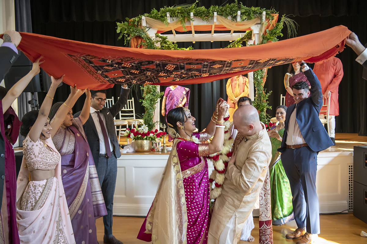 Hindu wedding ceremony at Glen Ridge Women’s Club