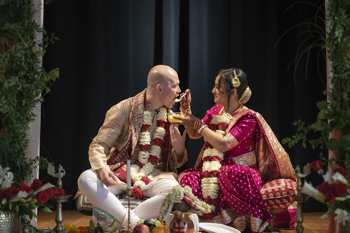Hindu wedding ceremony at Glen Ridge Women’s Club