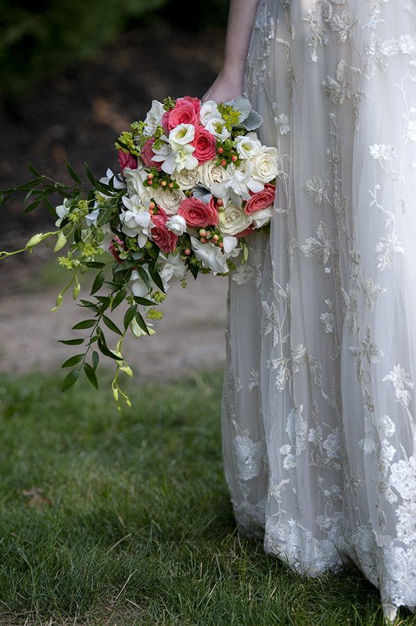 bride on wedding day at Conservatory at The Madison Hotel Wedding in Morristown, NJ