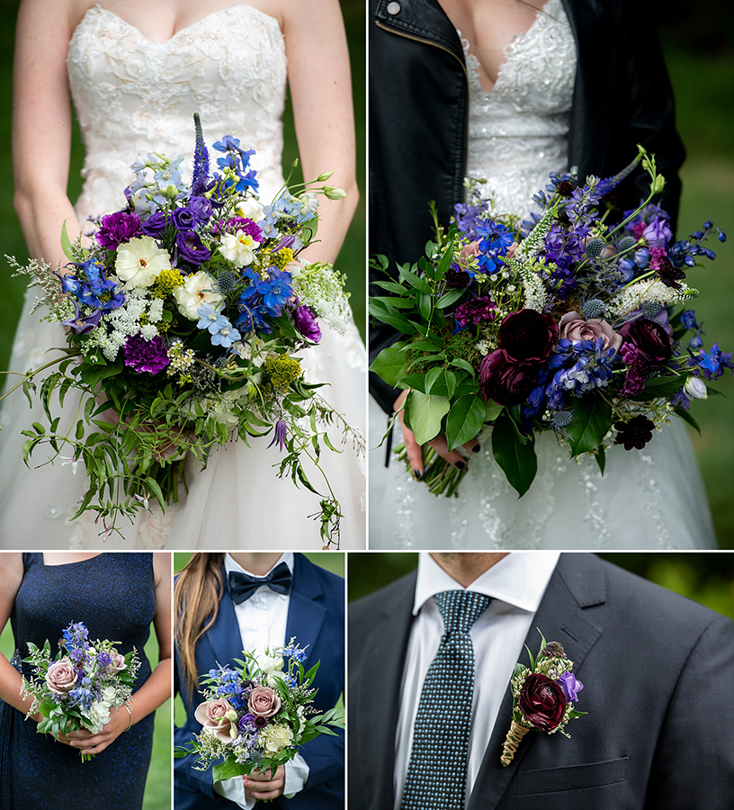 wedding florals at Crossed Keys Estate Wedding