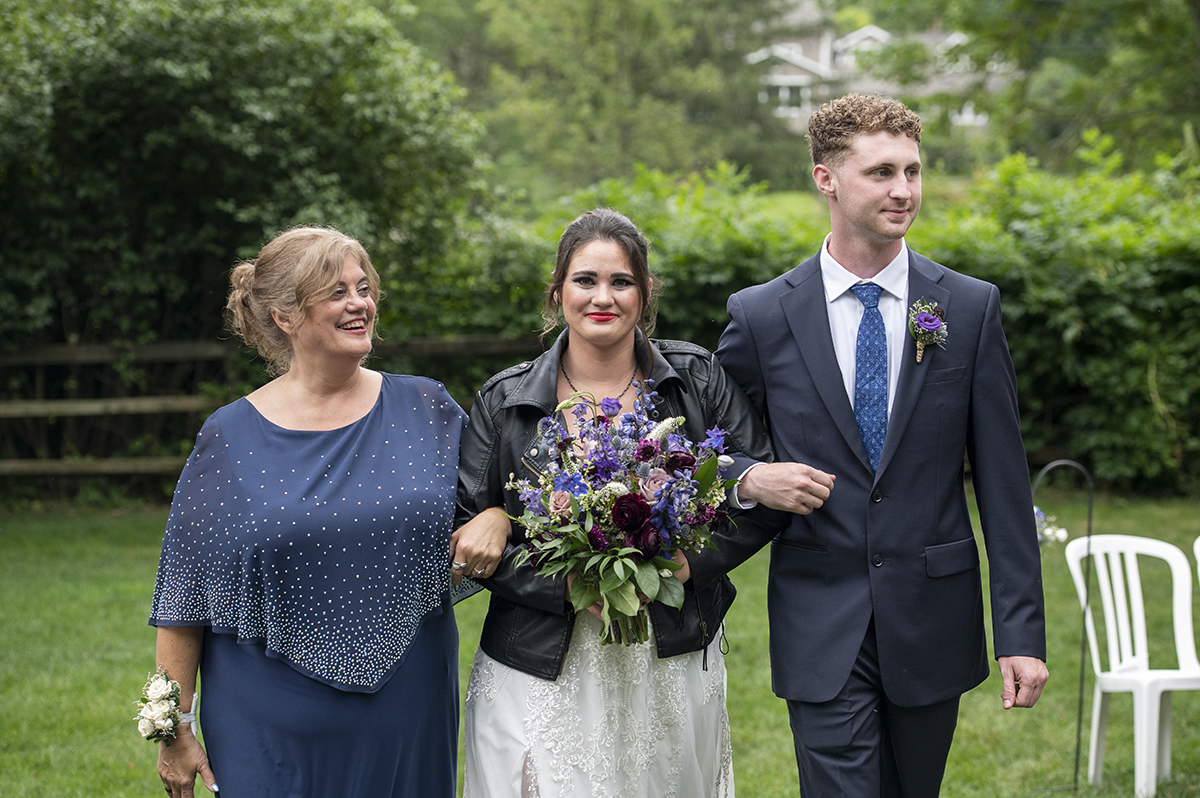 brides married at Crossed Keys Estate Wedding