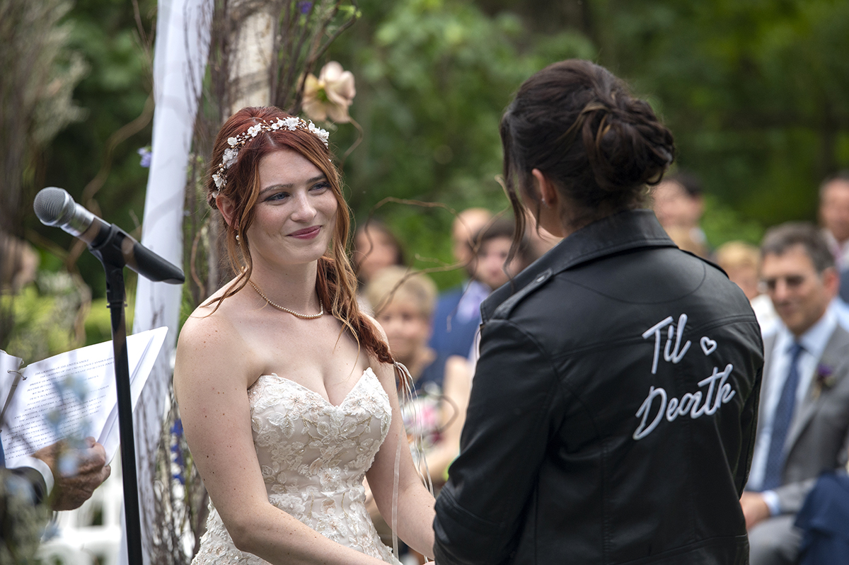 brides married at Crossed Keys Estate Wedding