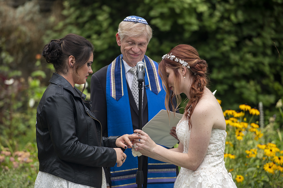 brides married at Crossed Keys Estate Wedding