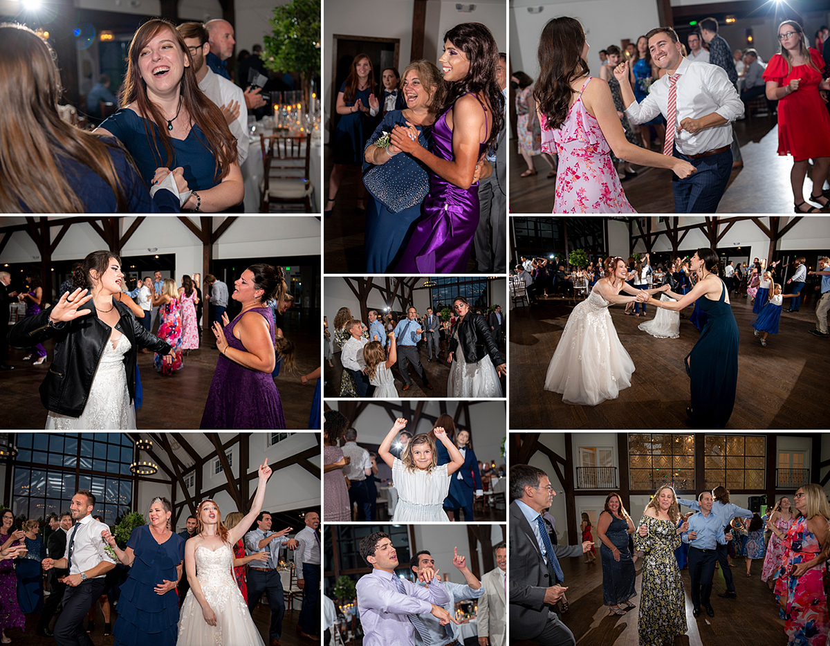 brides dancing at their reception at Crossed Keys Estate Wedding