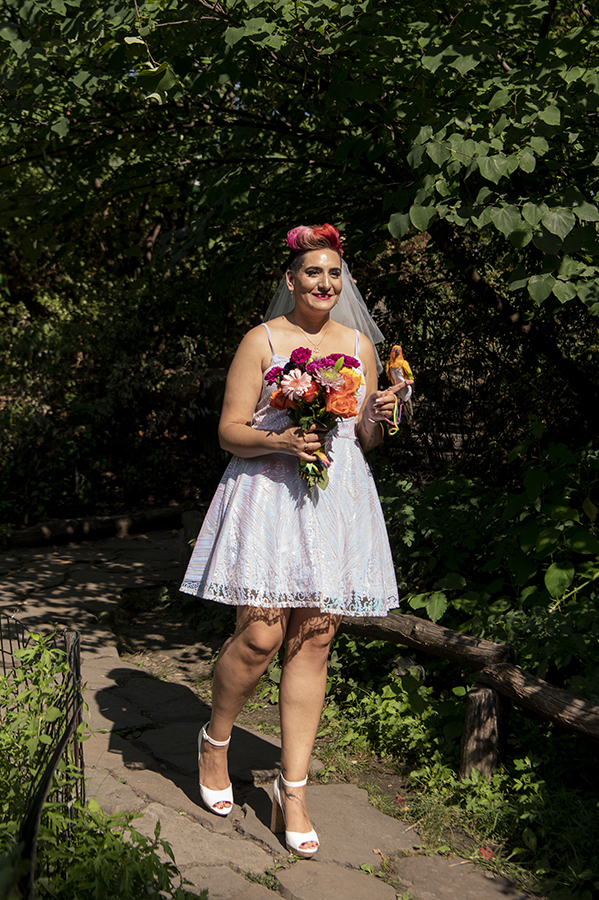 Intimate Central Park Wedding ceremony