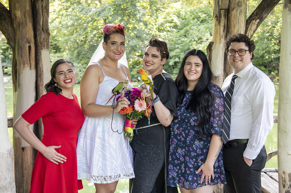 Intimate Central Park Wedding ceremony