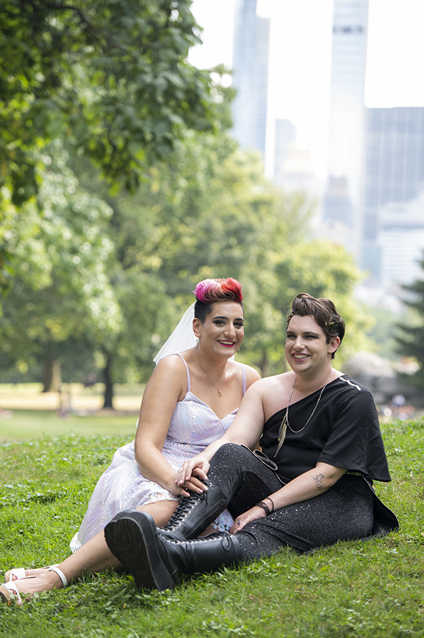 Intimate Central Park Wedding ceremony