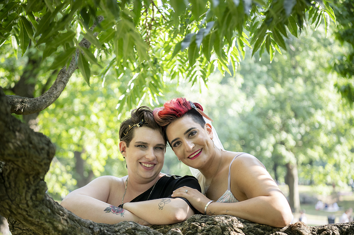 Intimate Central Park Wedding ceremony