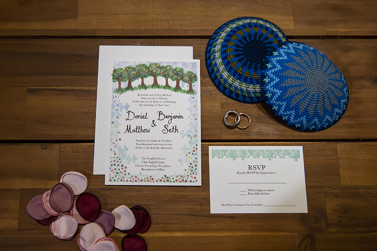 wedding day at The English Manor. LGBTQ wedding