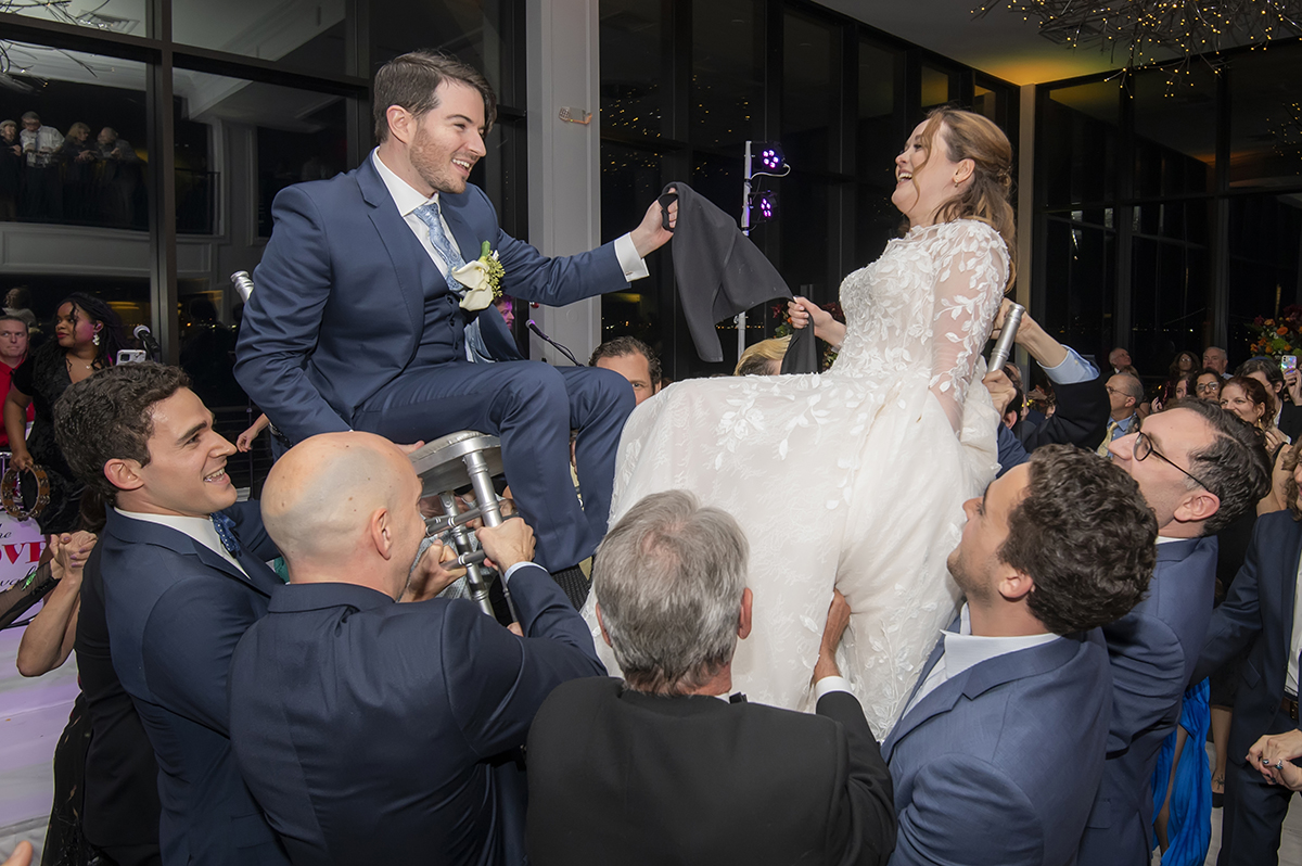 wedding reception at Hudson House wedding in Jersey City