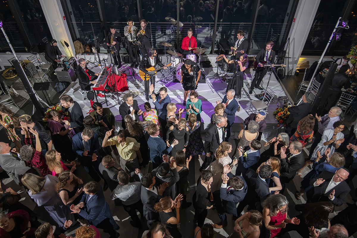 wedding reception at Hudson House wedding in Jersey City