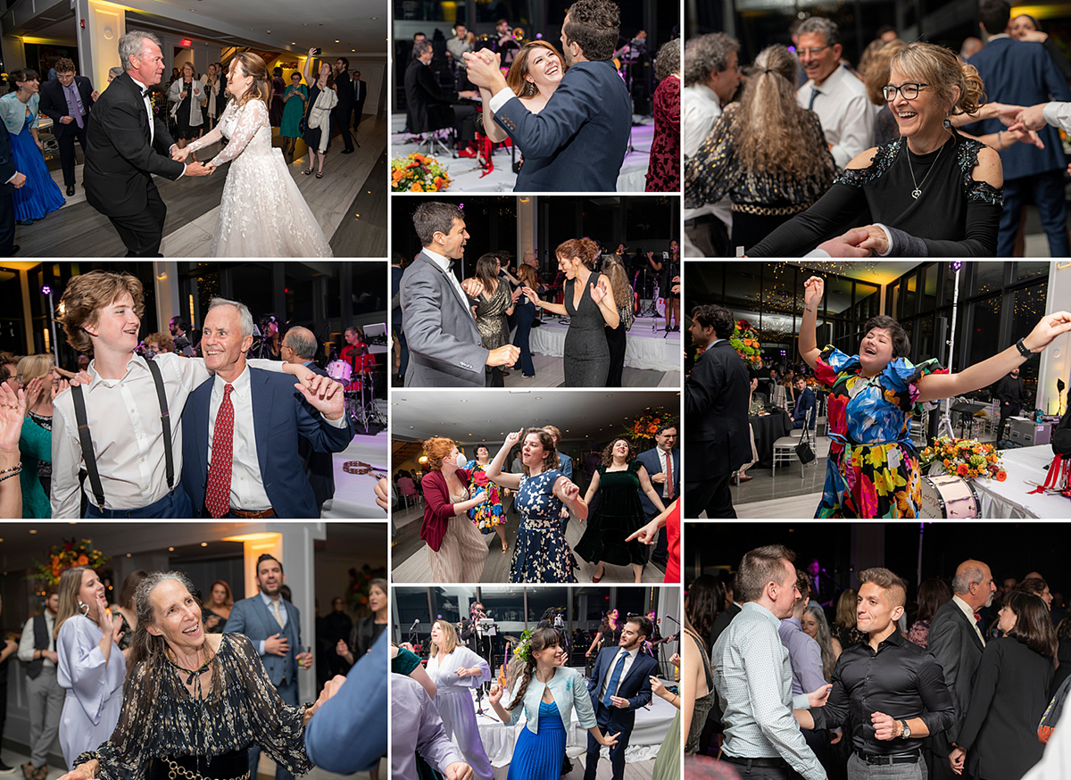 wedding reception at Hudson House wedding in Jersey City