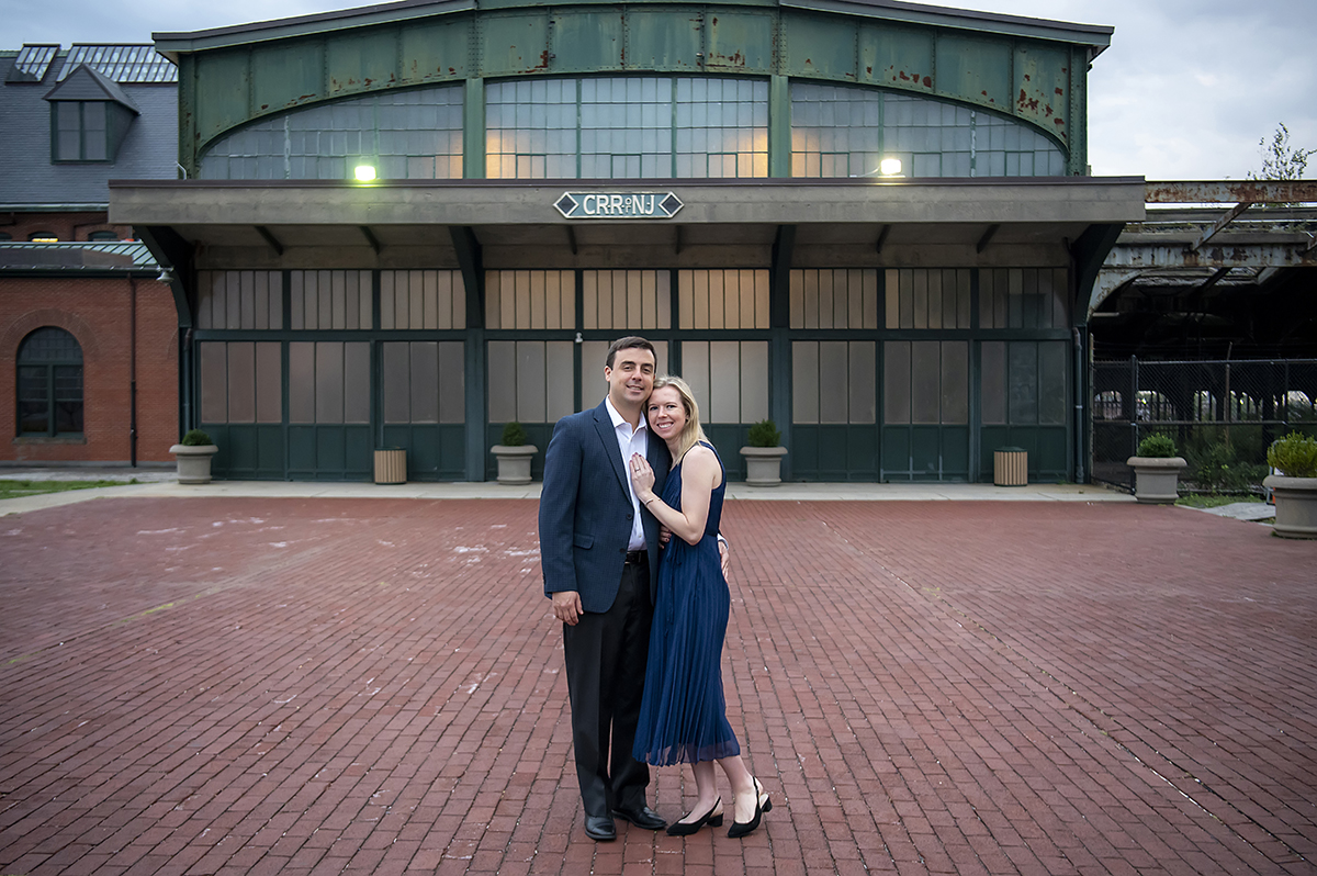 Sunrise Liberty State Park Engagement Photos | Jersey City Wedding Photographer | Taylor + Peter