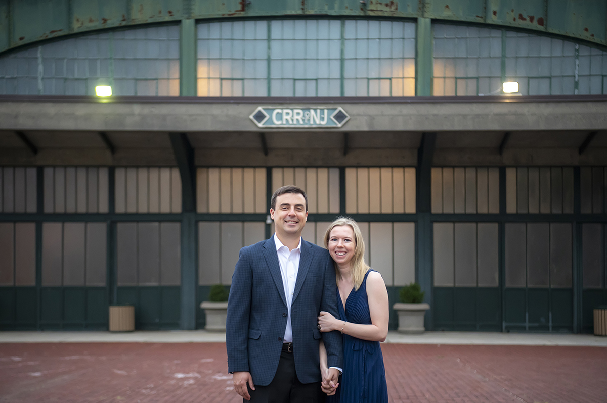 Sunrise Liberty State Park Engagement Photos | Jersey City Wedding Photographer | Taylor + Peter