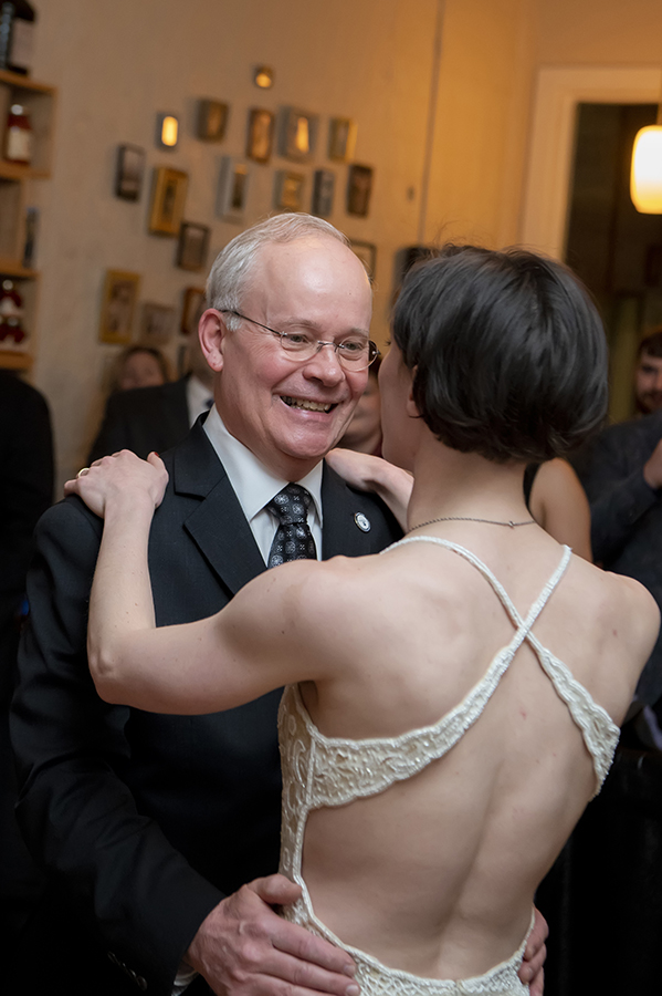 intimate wedding at Corto in Jersey City. LGBTQ wedding photos