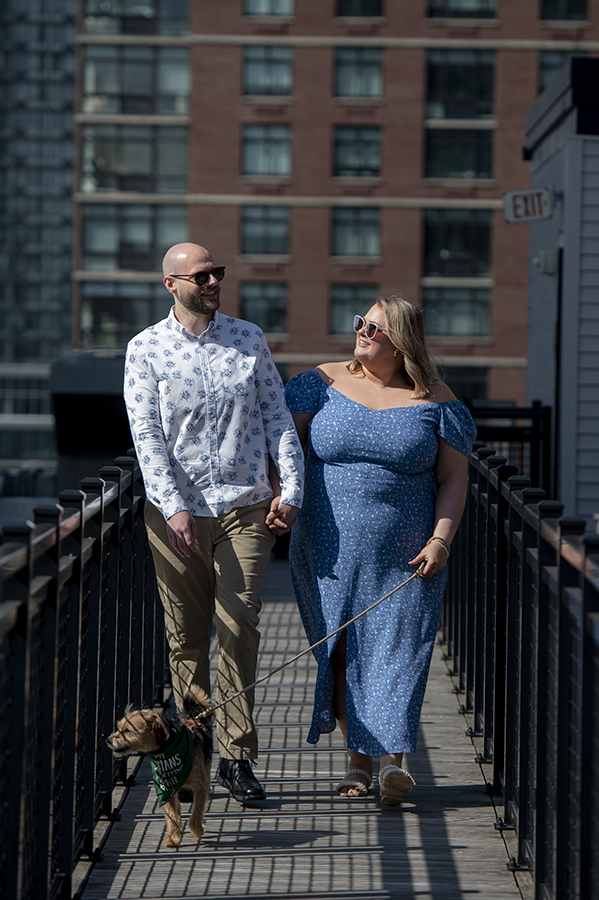 Powerhouse Arts District Jersey City Engagement Photos | Jersey City Wedding Photographer | Liz + Craig