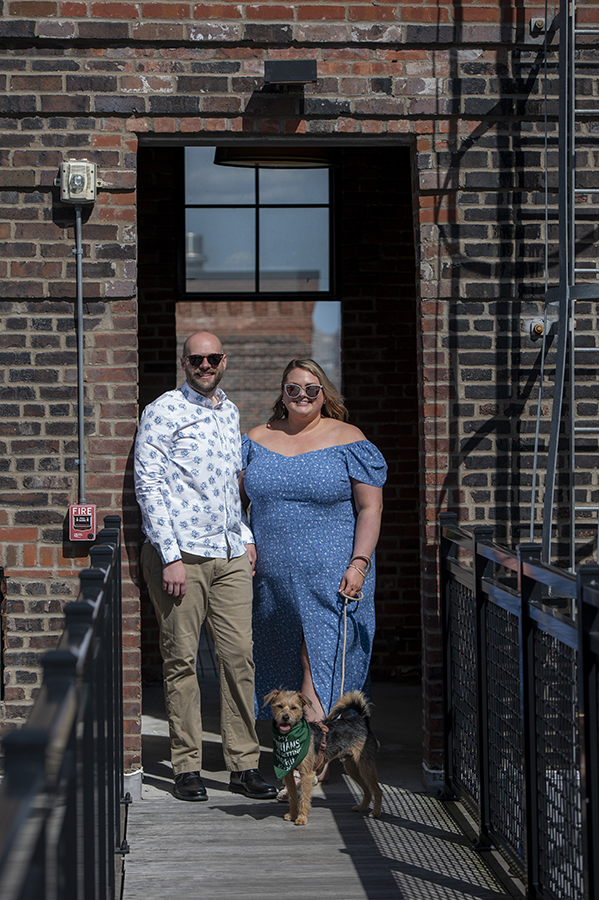 Powerhouse Arts District Jersey City Engagement Photos | Jersey City Wedding Photographer | Liz + Craig