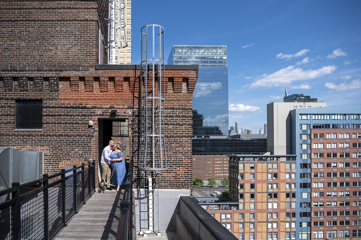Powerhouse Arts District Jersey City Engagement Photos | Jersey City Wedding Photographer | Liz + Craig