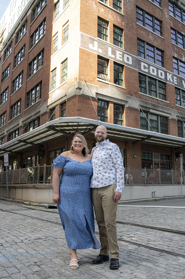 Powerhouse Arts District Jersey City Engagement Photos | Jersey City Wedding Photographer | Liz + Craig