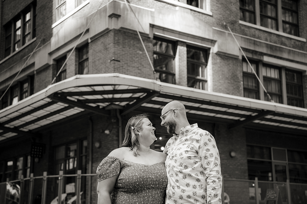 Powerhouse Arts District Jersey City Engagement Photos | Jersey City Wedding Photographer | Liz + Craig
