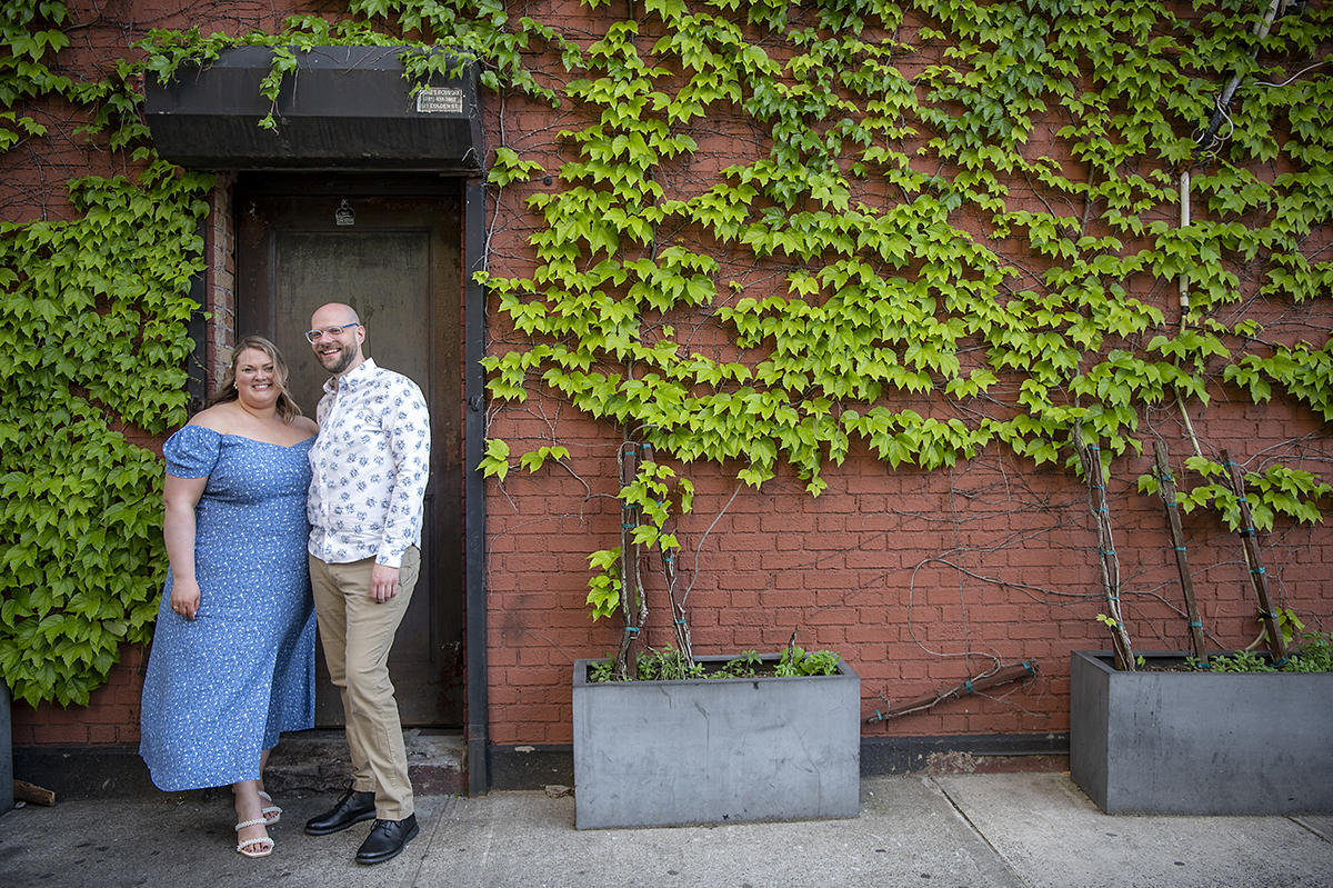 Powerhouse Arts District Jersey City Engagement Photos | Jersey City Wedding Photographer | Liz + Craig