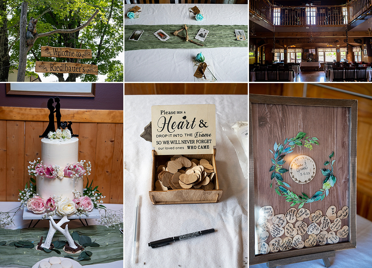 wedding reception at Riedlbauer’s Resort in the Catskills. LGBTQ wedding