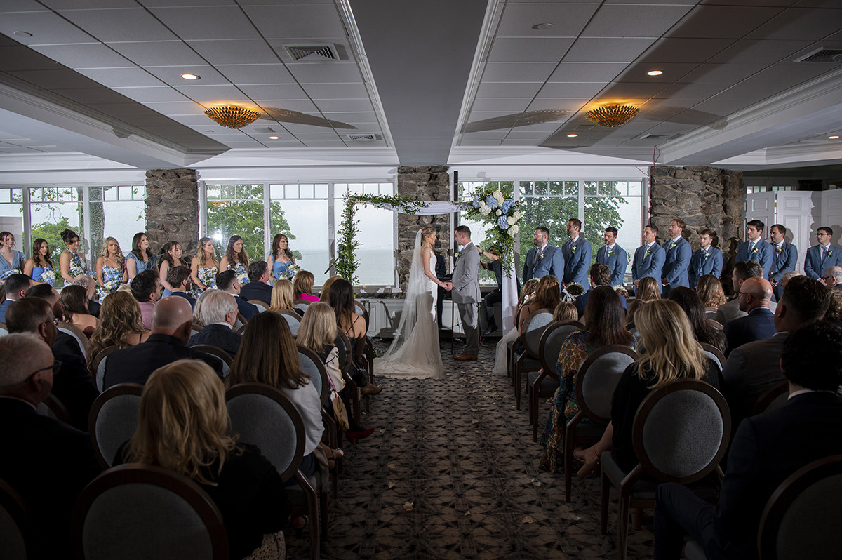 Orienta Beach Club Wedding ceremony photos