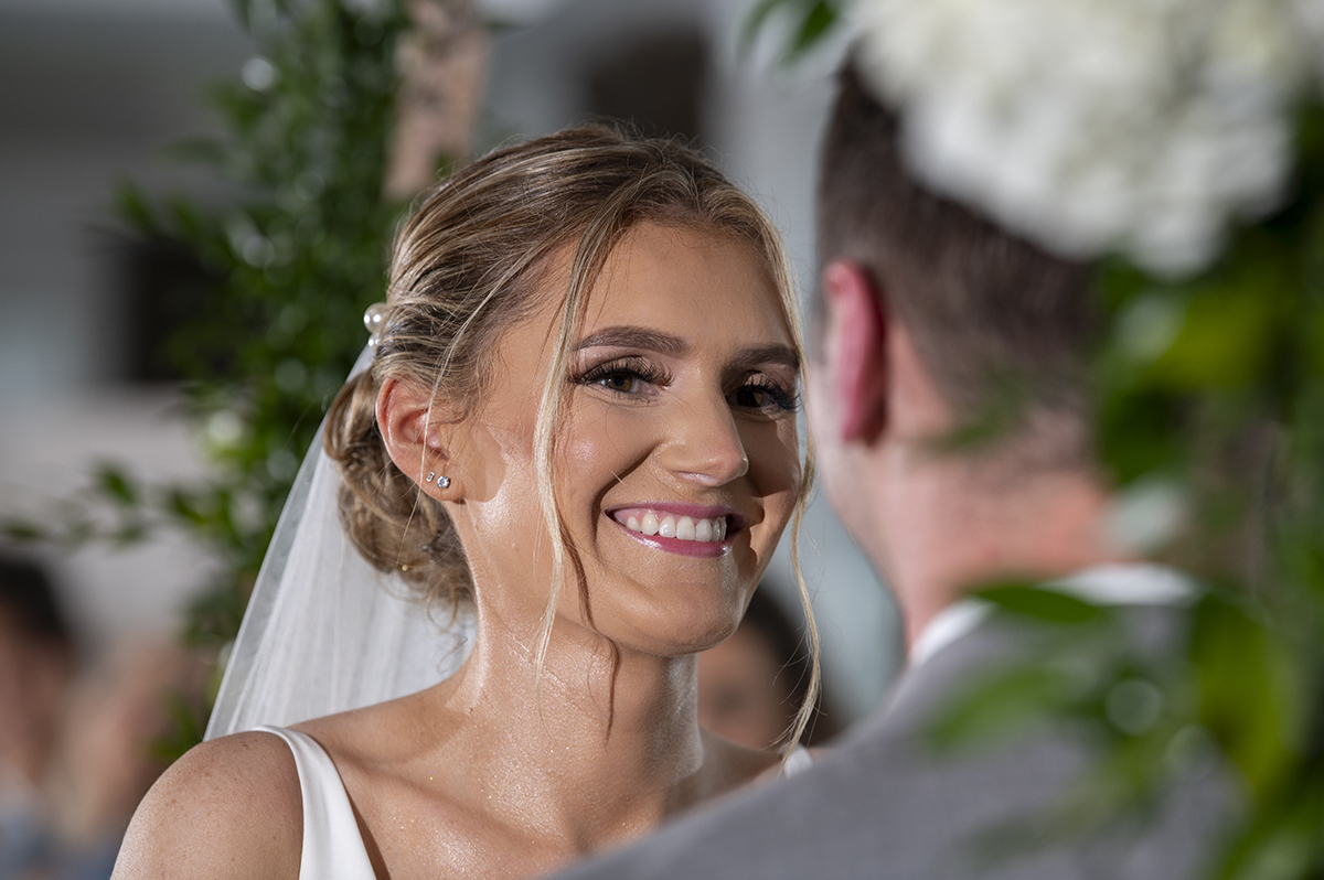Orienta Beach Club Wedding ceremony photos