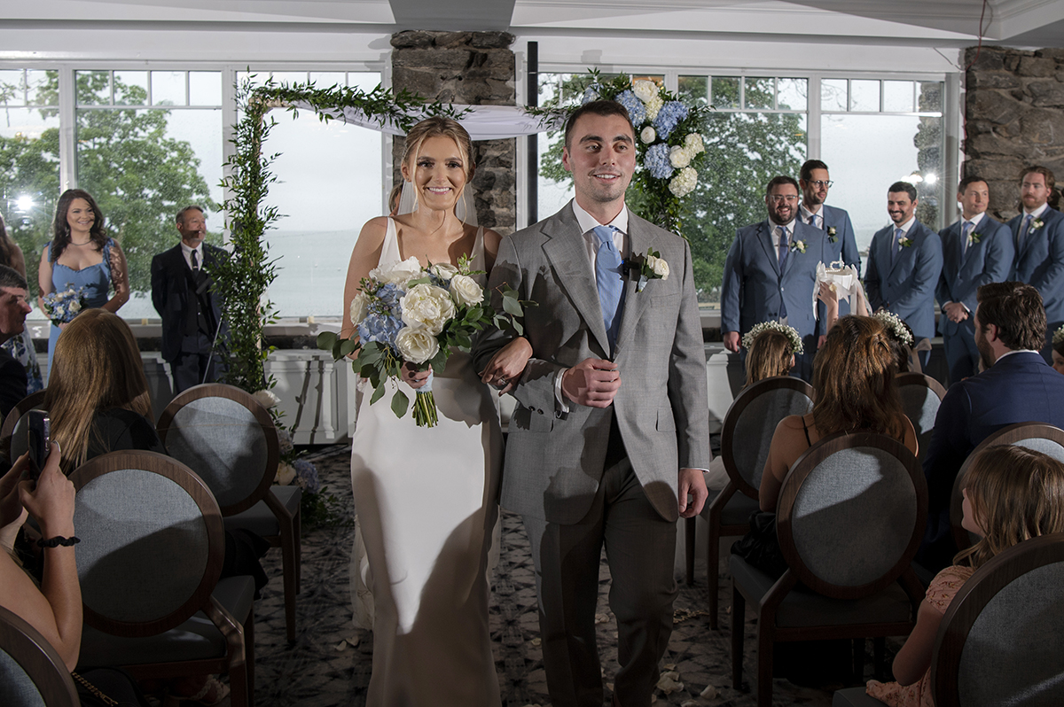 Orienta Beach Club Wedding ceremony photos