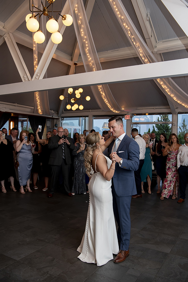 wedding reception at Liberty House in Jersey City