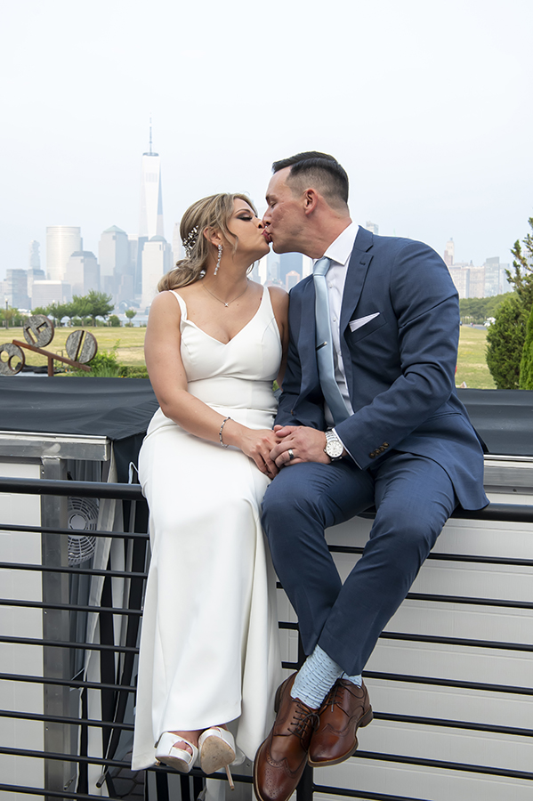 wedding reception at Liberty House in Jersey City