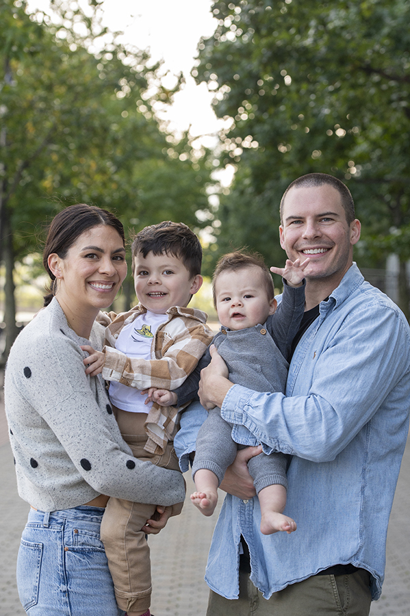 Hoboken Fall Family Photos | Hoboken Family Photographer | C Family