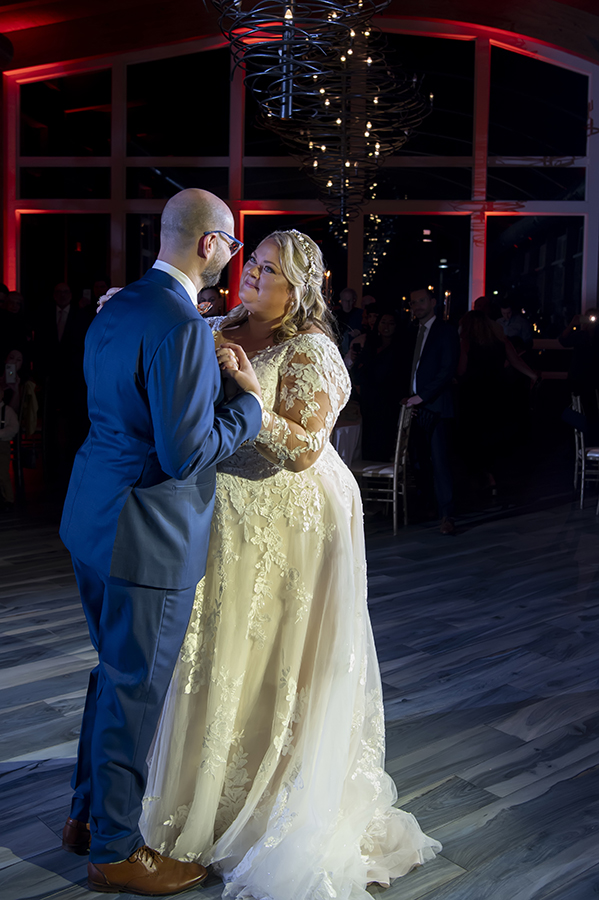 fall wedding reception at Stone House at Stirling Ridge