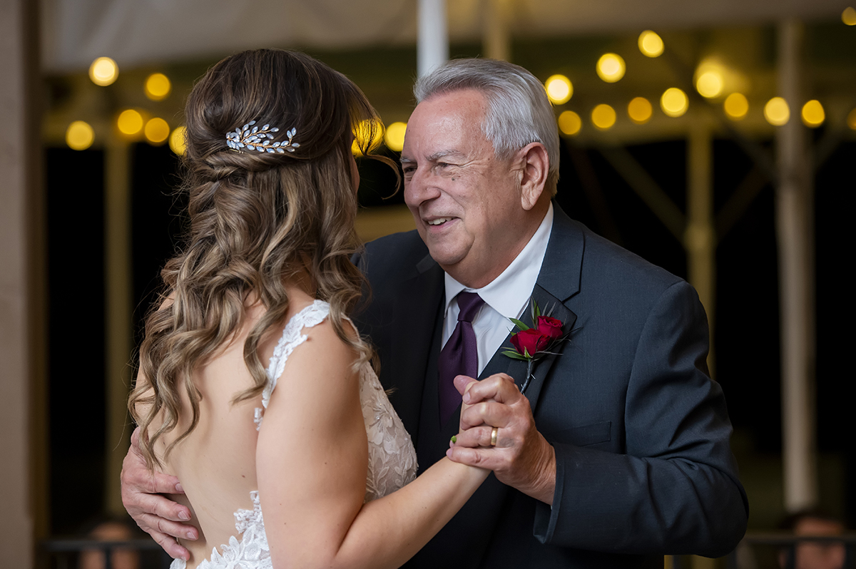 wedding reception at Valley Green Inn wedding